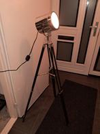 Tripod vloerlamp schijnwerper, industrieel, philip thomas, Ophalen, Metaal, Industrieel