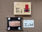 Gerrit Rietveld rood blauwe leunstoel schaal 1:6 miniatuur, Ophalen of Verzenden