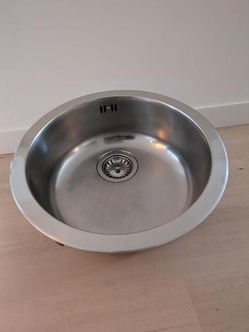 Spoelbak rond Ø45cm RVS beschikbaar voor biedingen