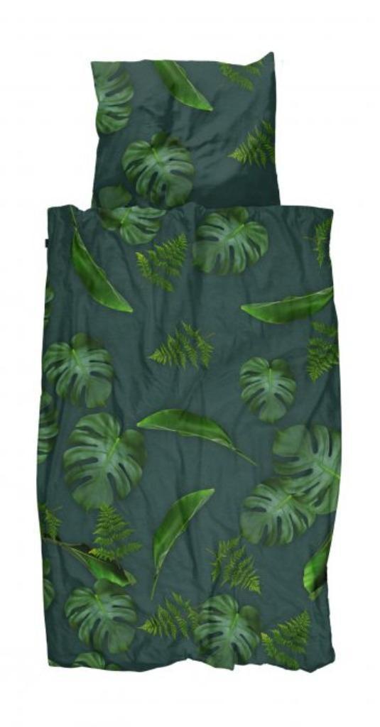 Dekbedovertrek Jungle Groen Snurk, Kinderen en Baby's, Kinderkamer | Beddengoed, Nieuw, Dekbedovertrek, Groen, Jongetje of Meisje