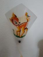 RETRO WANDLAMPJE BAMBI VINTAGE, Ophalen of Verzenden, Zo goed als nieuw