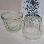 Glazen Vintage Puddingvormen 2 voor € 6,50, Ophalen of Verzenden