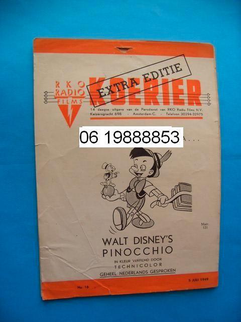 gezocht oud promotie folder film RKO koerier 1938 1940 1950, Boeken, Catalogussen en Folders, Gelezen, Folder, Verzenden