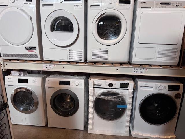 Ruime keuze A-merk wasmachines & (warmtepomp)drogers!, Witgoed en Apparatuur, Wasdrogers, Zo goed als nieuw, Condens, Voorlader
