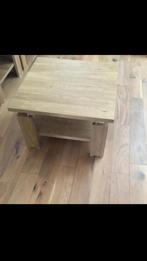Beukenlook Salontafel/Bijzettafel met Opbergruimte, Huis en Inrichting, Ophalen, 50 tot 100 cm, Zo goed als nieuw, Minder dan 100 cm
