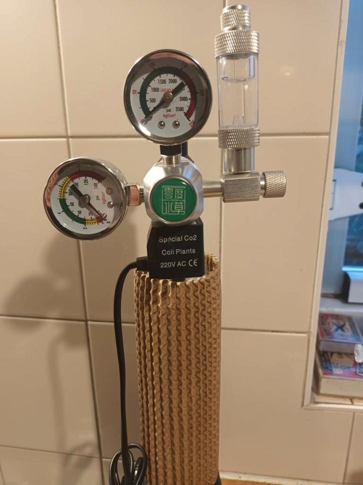 CO2 set Sodastream compatable, Dieren en Toebehoren, Vissen | Aquaria en Toebehoren, Gebruikt, Filter of Co2, Verzenden