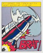 Roy Lichtenstein - As I opened Fire - Tweeluik, Antiek en Kunst, Kunst | Litho's en Zeefdrukken, Verzenden
