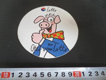 sticker strip varken duim omhoog otto vom lotto beschikbaar voor biedingen