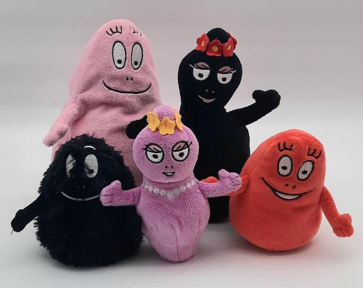 Barbapapa, Barbamama, Barbabob, Barbabella en Barbaborre, Verzamelen, Poppetjes en Figuurtjes, Zo goed als nieuw, Ophalen of Verzenden