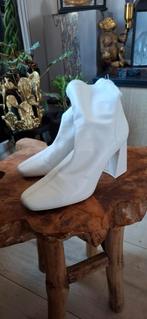 Witte dames laarzen, Kleding | Dames, Ophalen, Zo goed als nieuw, Wit, Hoge laarzen