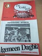 Feyenoord -sparta 83-84, Verzamelen, Ophalen of Verzenden, Gebruikt, Feyenoord, Boek of Tijdschrift