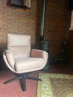 Fauteuil Oud Rosé - Nette Draaistoel, Huis en Inrichting, Fauteuils, Gebruikt, 75 tot 100 cm, Ophalen of Verzenden, Stof