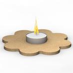 Gomille MDF waxinelichthouder bloem Ø 13,7 cm dikte 5 mm, Ophalen of Verzenden, Nieuw, Materiaal