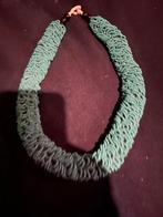 Aparte. Ketting, Sieraden, Tassen en Uiterlijk, Kettingen, Ophalen of Verzenden, Gebruikt, Groen, Overige materialen