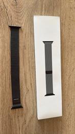 Apple watch milanese loop graphite 45mm, Apple Watch ⌚️, Zwart, IOS, Ophalen of Verzenden