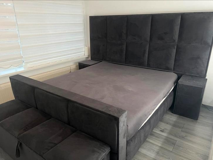 Boxspring luxe model alle maten en kleuren 1 week levertijd, Huis en Inrichting, Slaapkamer | Boxsprings, Nieuw, 180 cm, 200 cm