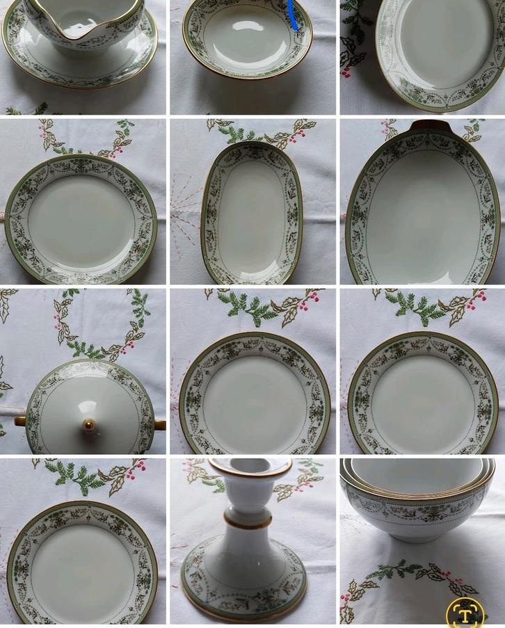 Zinderend mooi servies: Tirschenreuth florenz trianon, Antiek en Kunst, Antiek | Servies compleet, Ophalen