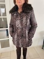 Gewatteerde jas Easy Comfort maat 38 luipaard imitatiebont, Ophalen of Verzenden, Gedragen, Maat 38/40 (M), Bruin