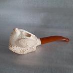 Meerschuim pijp vogel / duif, Verzamelen, Ophalen, Gebruikt, (Water)pijp