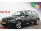 BMW 3 Serie Compact 316ti Airco Cruise 137.021 km!, Auto's, 4 cilinders, Zwart, Bedrijf, Handgeschakeld