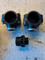 PVC T-koppeling 75mm & Adapter 40mm, Gebruikt, 60 tot 80 mm, Ophalen of Verzenden, Minder dan 2 meter