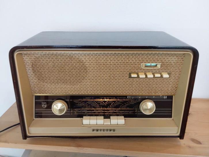 Philips buizenradio, Antiek en Kunst, Antiek | Tv's en Audio, Ophalen