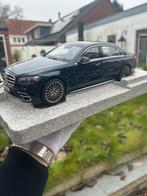 NU OF NOOIT! AMG LINE MERCEDES S - KLASSE NAUTIK BLUE  W223, Hobby en Vrije tijd, Modelauto's | 1:18, Ophalen of Verzenden, Zo goed als nieuw