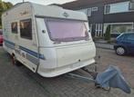 Hobby DeLuxe 440SF '97 met Walker Voortent & Luifel, Vast bed, Luifel, Hobby, Treinzit