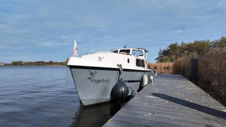 Motorkruiser 6pers, Watersport en Boten, Motorboten en Motorjachten, Staal, 6 tot 9 meter, Diesel, Binnenboordmotor, 30 tot 50 pk