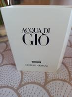 Proefje  Acqua di Gio van Giorgio Armani, Ophalen of Verzenden, Nieuw