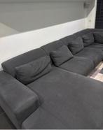 Grote hoekbank antraciet, Ophalen, Gebruikt, 100 tot 125 cm, Hoekbank