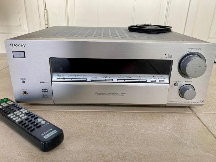 SONY FM-AM 5.1 receiver (met defect speakerkanaal), Audio, Tv en Foto, Versterkers en Receivers, Gebruikt, 120 watt of meer, Sony