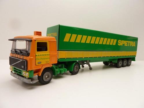 Volvo F12  '' Spetra ''  samengeraapt model tekno, Hobby en Vrije tijd, Modelauto's | 1:50, Gebruikt, Bus of Vrachtwagen, Tekno