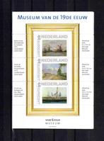 van Gogh Museum 19e eeuw vel 3 persoonlijke zegels 44, Postzegels en Munten, Postzegels | Nederland, Verzenden, Na 1940, Postfris