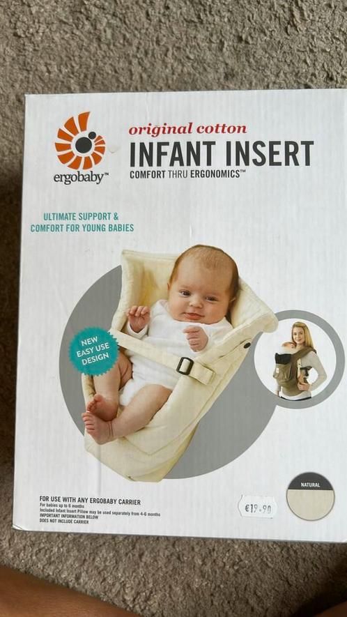 Ergobaby infant insert, Boeken, Zwangerschap en Opvoeding, Zo goed als nieuw, Zwangerschap en Bevalling, Ophalen of Verzenden