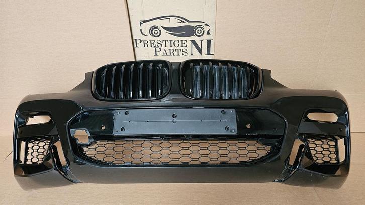 Voorbumper BMW X3 G01 X4 G02 M Pakket 6xPDC 8089743 BUMPER, Auto-onderdelen, Carrosserie en Plaatwerk, Bumper, BMW, Voor, Gebruikt