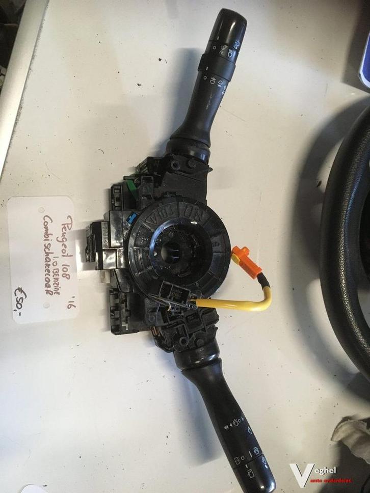 Peugeot 108 2016 stuurkolom combischakelaar, Auto-onderdelen, Dashboard en Schakelaars, Gebruikt, Ophalen of Verzenden