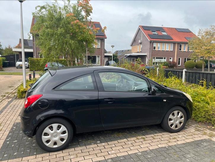 Opel Corsa 1.2 16V 3D WR 2008 Zwart, Auto's, Opel, Particulier, Corsa, Benzine, B, Hatchback, Handgeschakeld, Origineel Nederlands