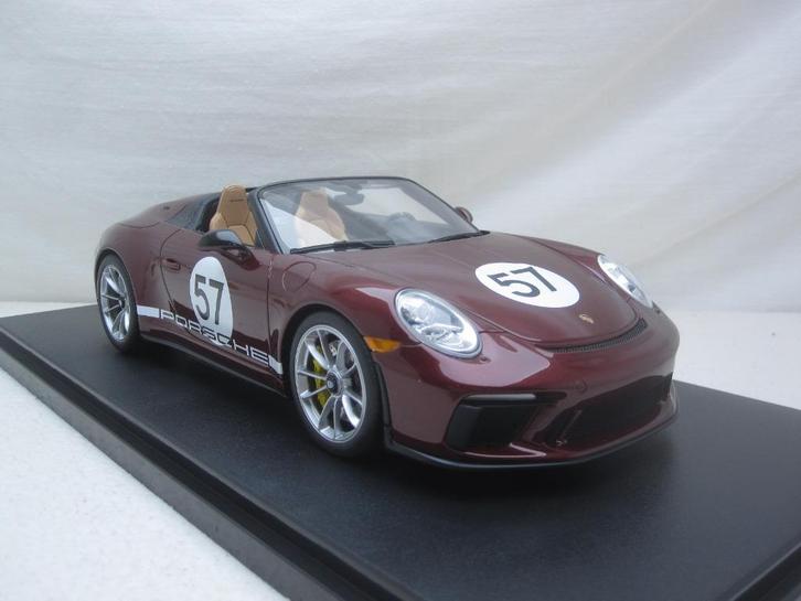 Porsche 911 Speedster Heritage Edition 2019 1:18 GT-Spirit, Hobby en Vrije tijd, Modelauto's | 1:18, Nieuw, Auto, Overige merken