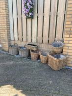 Rieten manden / meerdere vormen, Tuin en Terras, Ophalen, Overige materialen, Gebruikt, Minder dan 30 cm