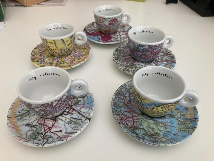 illy collection- 1998 -Robert Rauschenberg, Verzamelen, Porselein, Kristal en Bestek, Nieuw, Kop en/of schotel, Porselein, Ophalen of Verzenden