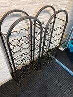 Wijnrek, Huis en Inrichting, Woonaccessoires | Wijnrekken, Ophalen of Verzenden, Zo goed als nieuw, Metaal, Minder dan 50 cm