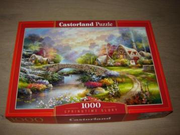 Puzzel Castorland SPRINGTIME GLORY 1000 st.   beschikbaar voor biedingen
