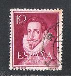 Spanje; 995 Schrijver, Verzenden, Gestempeld