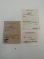 Lotje gemeente wisch ausweis., Verzenden, Nederland, Embleem of Badge