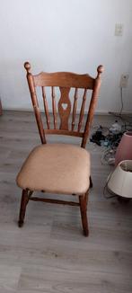 Eettafel en stoelen, Huis en Inrichting, Tafels | Eettafels, Ophalen, Gebruikt, 100 tot 150 cm, 50 tot 100 cm