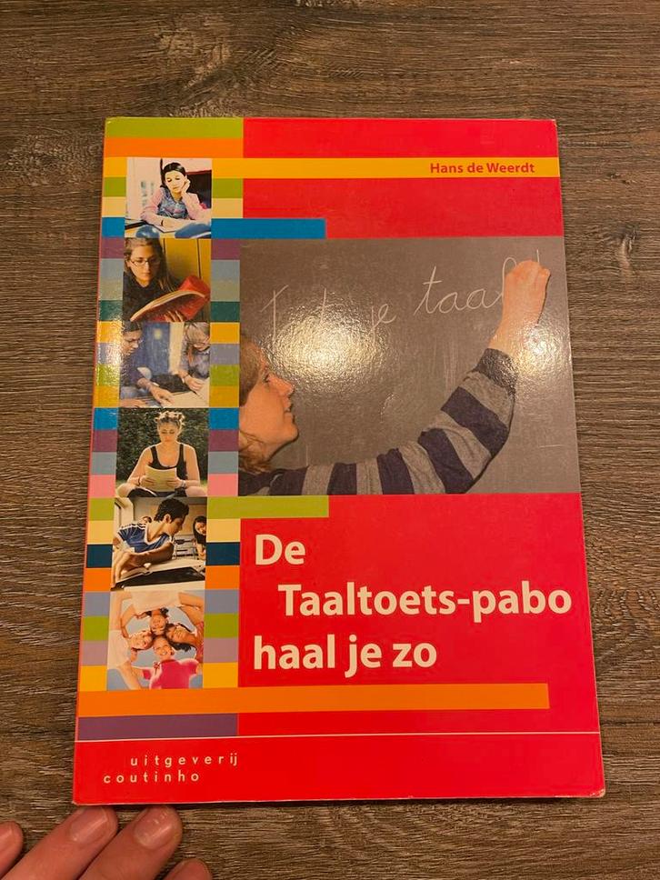 De Taaltoets-pabo haal je zo!, Boeken, Studieboeken en Cursussen, Zo goed als nieuw, HBO, Alpha, Ophalen of Verzenden