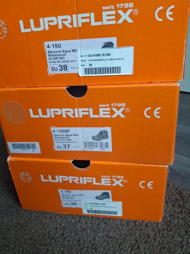 Lupriflex Werkschoenen Nieuw - Maat 36, 37, 38, Kleding | Heren, Schoenen, Nieuw, Werkschoenen, Overige kleuren, Ophalen