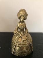 Antieke Messing Bel - Dame handbel, Ophalen of Verzenden, Gebruikt