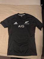 All Blacks Rugby Shirt - Adidas - Maat M, Zwart, Zo goed als nieuw, Algemeen, Verzenden
